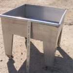 Stainless Steel Tote Bins