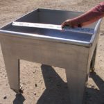 Stainless Steel Tote Bins