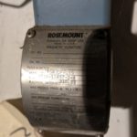 Rosemount Mag Flow Meter