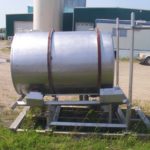 Stainless Steel Enrober Drum