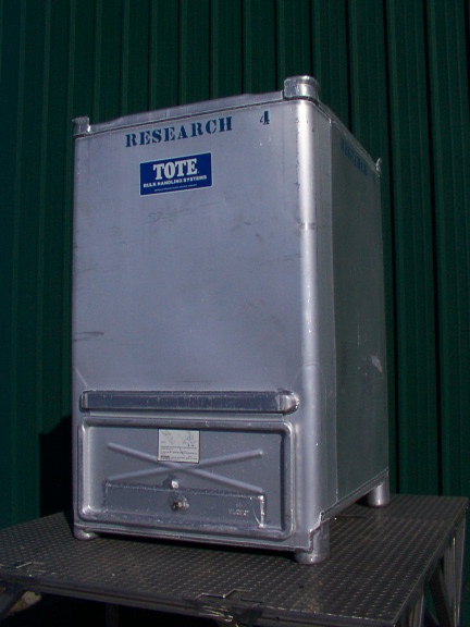 Aluminum Tote Bin