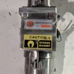 MPI Stainless Steel Round Straight Pipe Single Plate Magnet