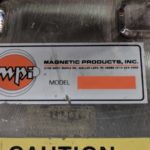 MPI Stainless Steel Round Straight Pipe Single Plate Magnet