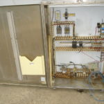 Multiple Various Stainless Steel Electrical Panel Boxes