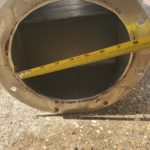 Single Plate Round Pipe Separator Magnet