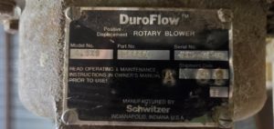 Schwitzer DuroFlow Rotary Blower PD Pump