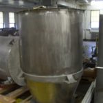 Stainless Steel Live Bottom Bin