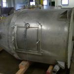Stainless Steel Coned Bin